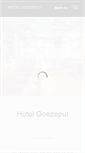 Mobile Screenshot of hotelgoezeput.be